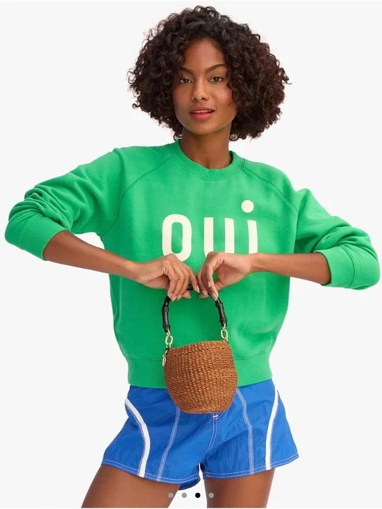 Clare V PETIT POT DE MIEL W/ BAMBOO HANDLE in Dulce De Leche NWT $245 - Picture 4 of 10